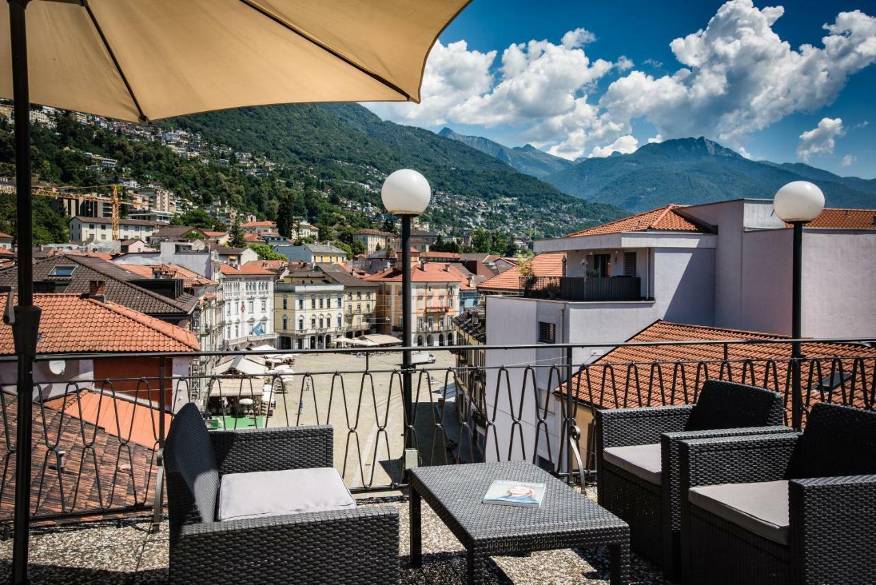 Residenze Dell'Angelo Otel Locarno Dış mekan fotoğraf