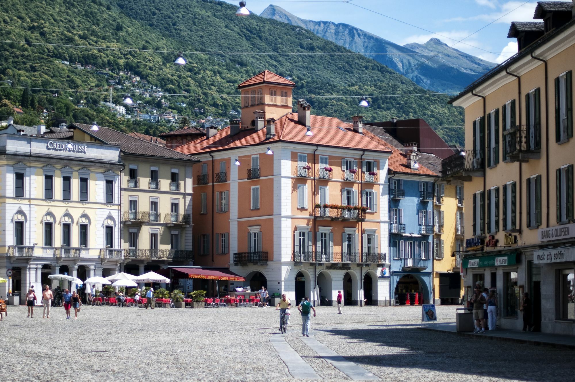 Residenze Dell'Angelo Otel Locarno Dış mekan fotoğraf